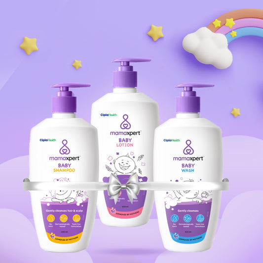 Baby Shampoo + Baby Lotion + Baby Wash